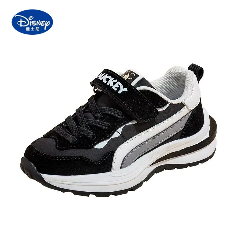 디즈니 키즈 슈즈 2025 가을, 통기성 논슬립 스니커즈 소년 소녀용, 캐주얼 웨어