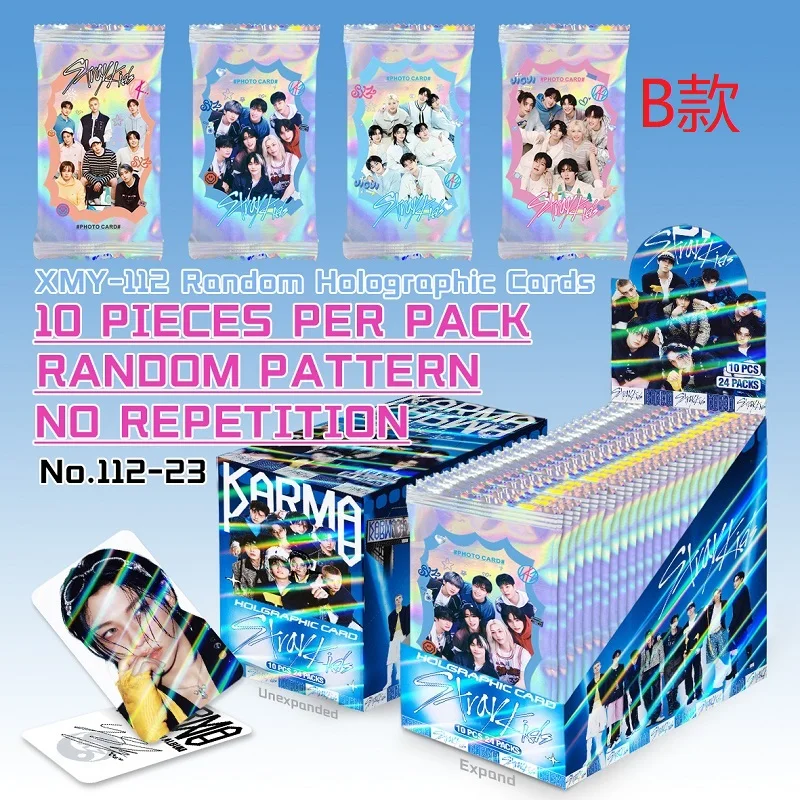 SKZOO الكورية موجة الضالة الاطفال ألبوم جديد DO IT بطاقة الليزر Mingxin بطاقة صور بطاقة LOMO بطاقة ستار المحيطة المشجعين جمع الهدايا