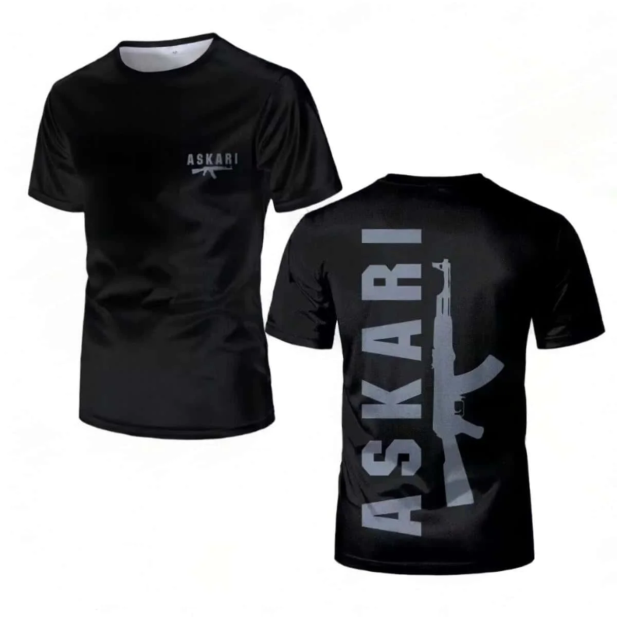 ASKARI Herren-Sport-T-Shirt mit Box- und Kampf-3D-Design 2026 Sommer Herren-Sportshirt Atmungsaktiv Schnelltrocknend Y2K-Stil – Detail 12