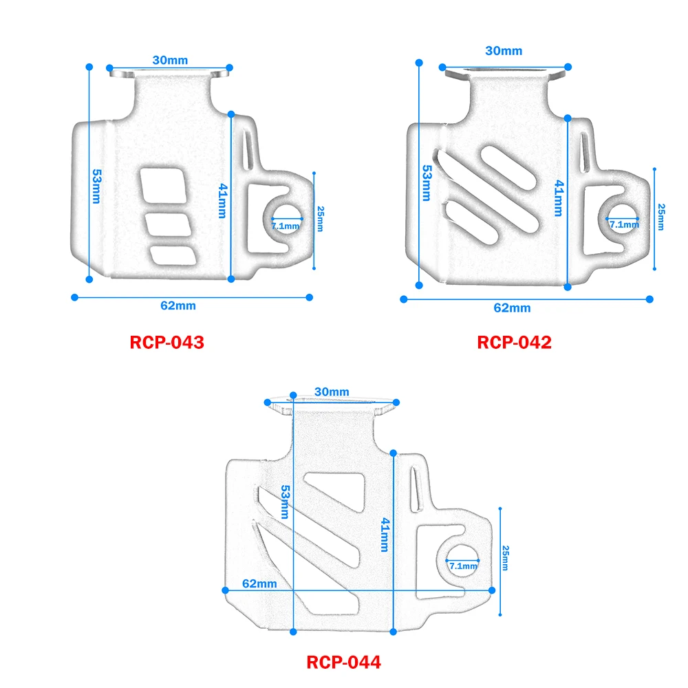 For Zontes ZT 310X ZT 310R R310 T2-310 T310 Motorcycle Accessories CNC Rear Brake Fluid Reservoir Cover Guard Protection