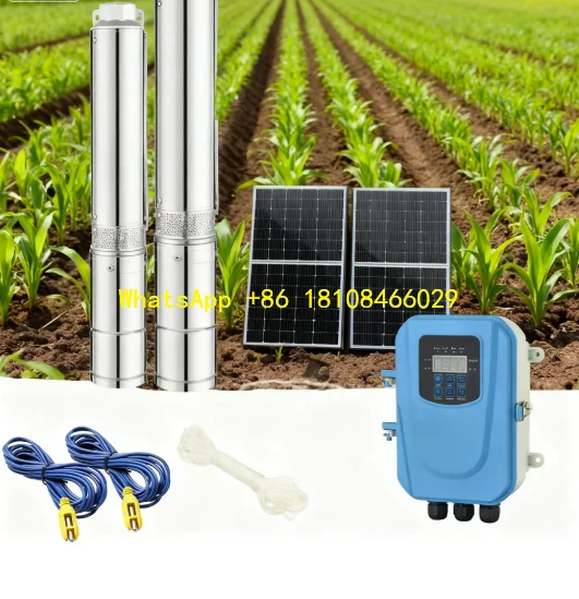 

Solar Water Pump Flow Rate:5.5M3/h Head/Well Depth:132m Auto-Dry Protection for Small-Scale Vegetable Base Irrigation