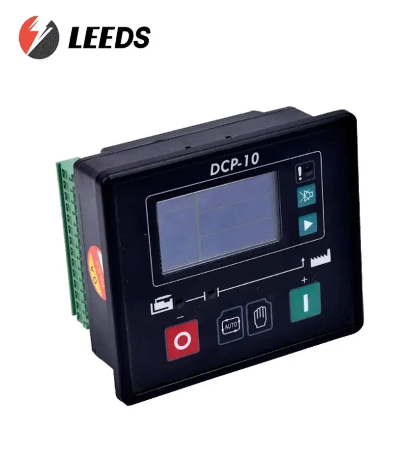 The DCP-10 Auto Start Diesel Generator Controller Module Unit LCD Engine Control Panel is a replacement for the GU610A Wilson Ge