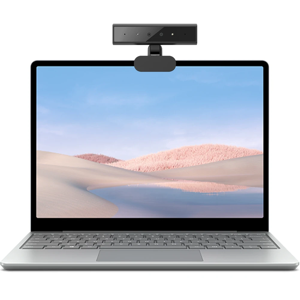 Facial Recognition Webcam for Windows 10/11 Hello 5MP Identification Login Web Camera Built-in Microphone for Computer Laptop PC