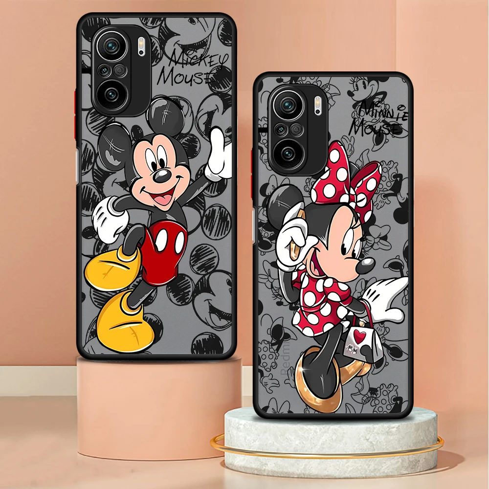 เคสลายหนูดิสนีย์มิกกี้มินนี่สำหรับ Xiaomi redmi Note 11T 9S 10S 11S 12S 9T 12 13 Pro 10 Pro 9 11 11 11 12