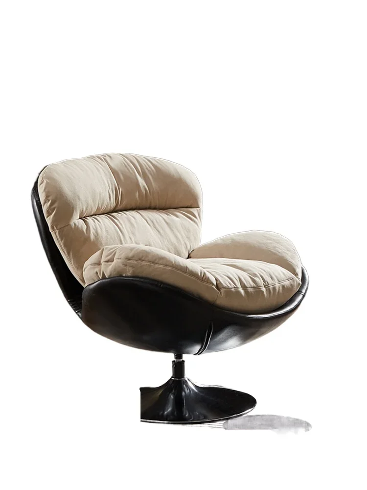 

Rotating lazy eggshell chair light luxury modern living room home recliner leisure