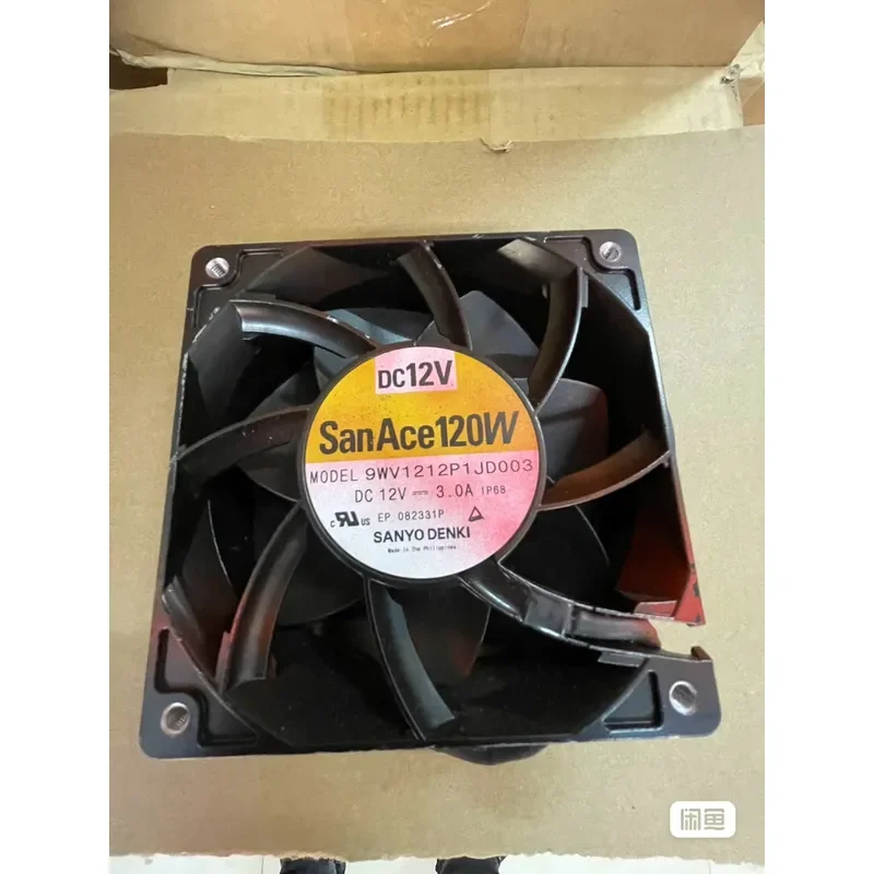 for Sanyo SanAce 120W Cooling Fan High Performance Quiet Operation Durable Design Efficient Heat Dissipation for Electronics