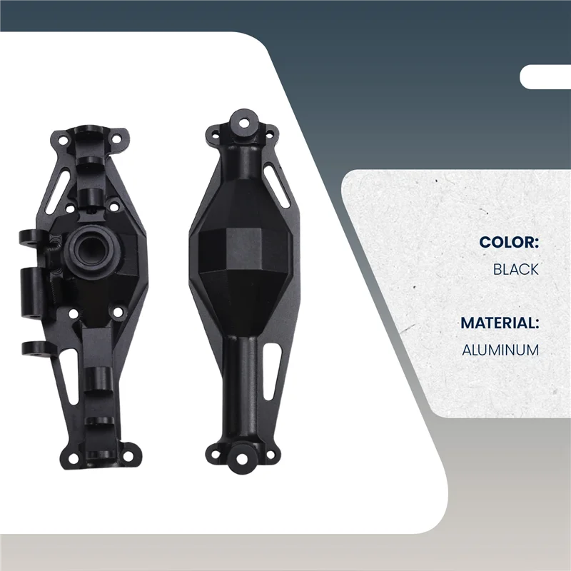 

MYMF-RC Car Upgrade Rear Axle Housing Kit For MJX 1/12 H12Y H12Y+ RC Car Upgrade Accessories Black