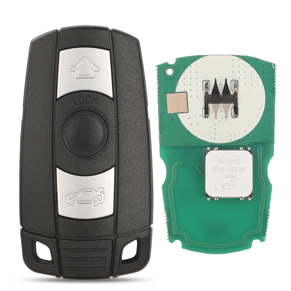315/LP/433/868 MHz Keyless-Go Remote Smart Key für BMW 3/5 Serie CAS3 X5 X6 Z4 E70 Auto ID46 Pcf7953 Komfort Zugang Hände frei
