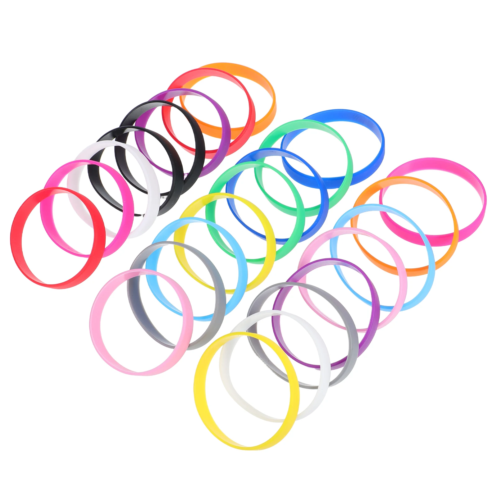 

Silicone Bracelet Rubber Band Bracelets Birthday Kindergarten Graduation Slap Kids for Classroom