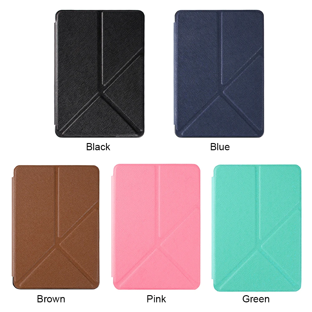 اوريغامي الدائمة شل غطاء السيارات النوم ويك واقية للصدمات حقيبة كتب إلكترونية لأوقد Paperwhite التوقيع 2024 إصدار