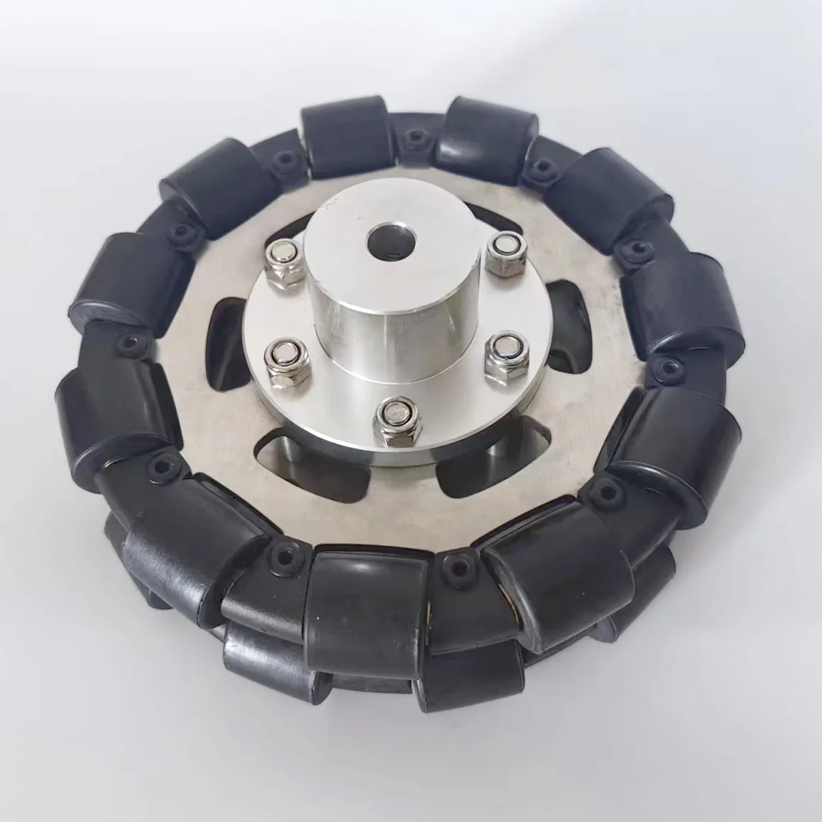 5 Inch,127mm Double Stainless Steel Omni Wheel, Robot Car Parts