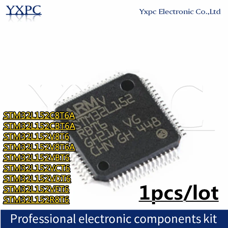 STM32L152C8T6A STM32L152CBT6A STM32L152V8T6 STM32L152V8T6A STM32L152VBT6 STM32L152VCT6 STM32L152VDT6 STM32L152VET6 STM32L152R8T6