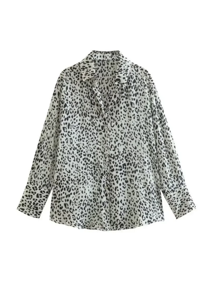2023 New Female Elegant Ladies Tops High Quality Office Lady Blouses Satin Long Sleeve Women Summer Blouse Button Up Shirt