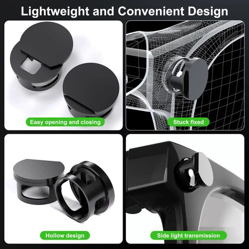 Imagen 2 del producto Cubierta de bloque de luz LED para gafas Meta, cubierta protectora de lente de cámara para gafas Meta Rayban Way-Farer/skyler/headliner