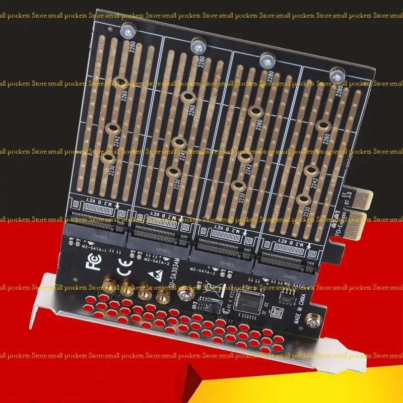 R1WD PCIE to for M.2 Adapter PCI-e Host Controller to NGFF B for Key Expansi