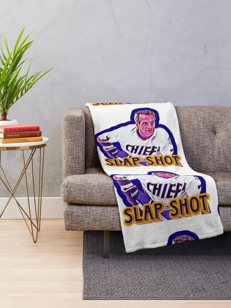 Slap Shot (1977) Movie Throw Blanket funny gift Blankets Sofas Of Decoration Soft Big Nap Blankets