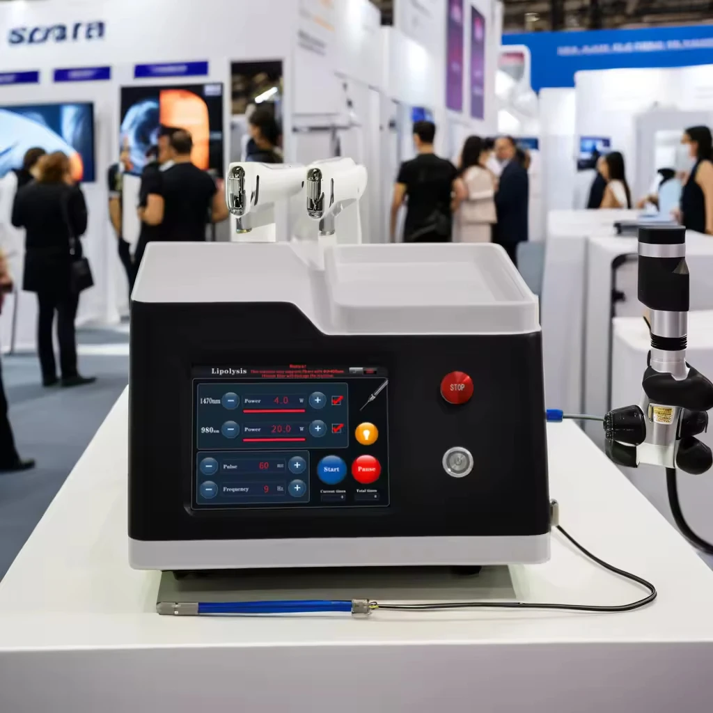 2025 مصدر المصنع 1470nm 980nm ليزر الرفع الداخلي 2 أطوال موجية للدقة المتقدمة ومتعددة الاستخدامات في الليزر الاحترافي