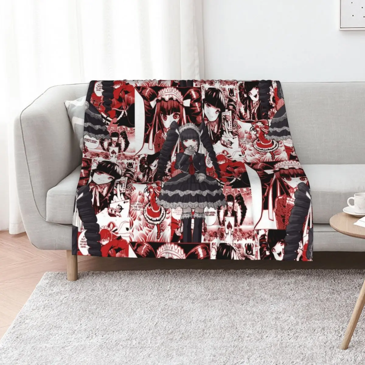 

Celestia Ludenberg Manga Collage Throw Blanket Sofa Throw Luxury Brand Beautifuls Soft Plush Plaid Blankets