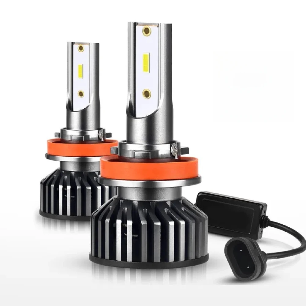 

H11 LED Headlight Bulbs, H8 H9 80W 12000LM with CSP Chip, 3000K-8000K Selectable Color Temperature for Car Headlamp Replacement