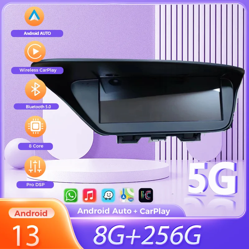 

10.25inch RHD Qualcomm Android13 Screen For Lexus ES 350 F Sport 300 ES350 ES300h ES200 ES250 2013-2017 GPS Navigation Carplay