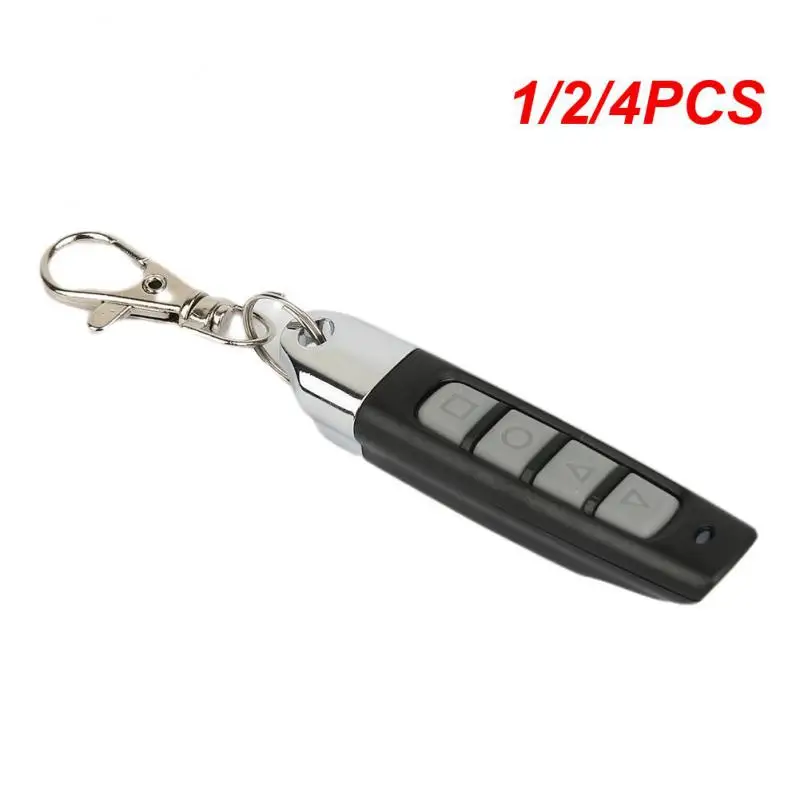 

1/2/4PCS Universal 433MHZ Remote Control Garage Gate Door Opener Control Duplicator Clone Cloning Code Car Key Fixed Garage Gate