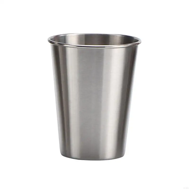 37ME Stainless Steel Metal Beer Cup Wine Cups Coffee Tumbler Tea Milk Mugs Outdoor Travel Kitchen Home Camping