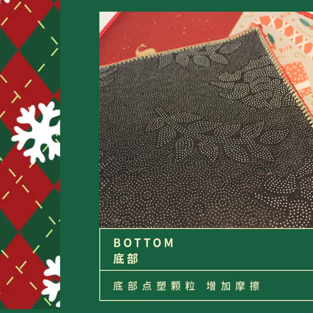 

Cartoon Entrance Mat High Quality Christmas Welcome Mat Christmas Floor Mat Bright Colors For Indoor Children'S Room Bathroom