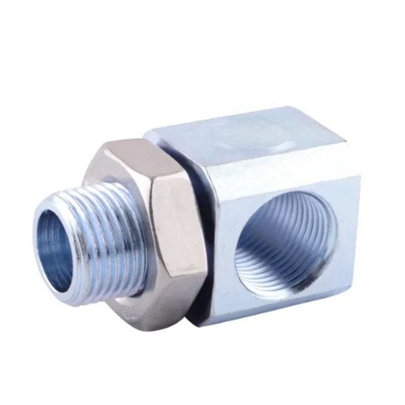 1PCS Oxygen Sensor Connector Adapter 90 Degree Angle M18x1.5 Extender with Nut