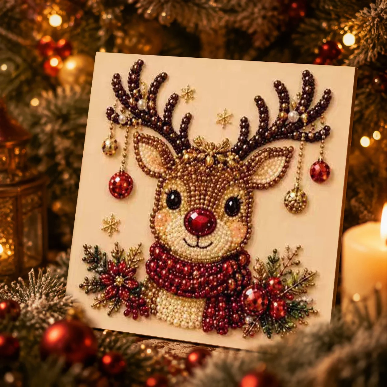 Christmas Diamond-Painting Kit - đánh giá và giá Art Craft Activities