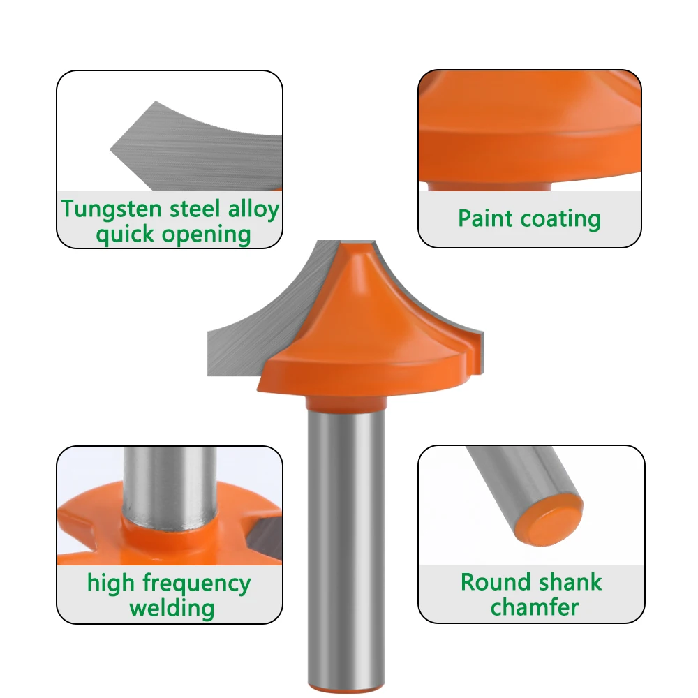 LAVIE 8mm Shank Opening Carving Woodworking Tools Engraving Machine Milling Cutter Tungsten Solid Router Bit Carbide End Mill