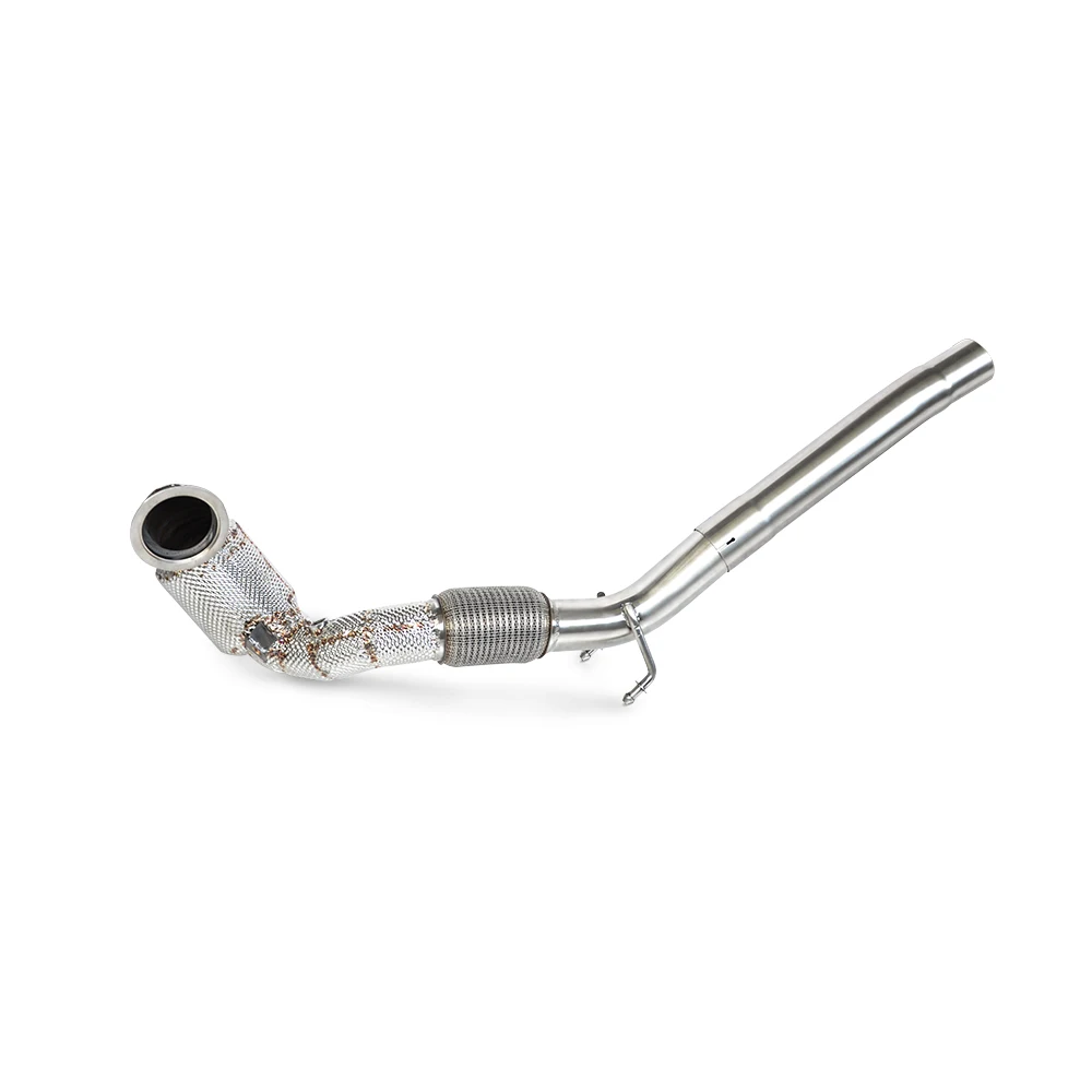 

Suitable for Volkswagen Golf 8 GTI 2.0T 2020-2024 stainless steel downpipe with insulation cover performance downpipe