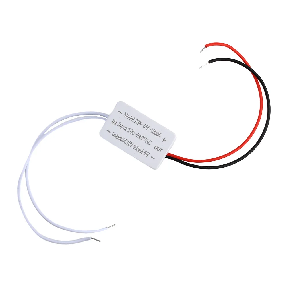 LED Driver Module 100-240V to 12V Transformer Low Voltage Power Supply AC to DC Adapter for LED Strip Lights Cabinet Lights