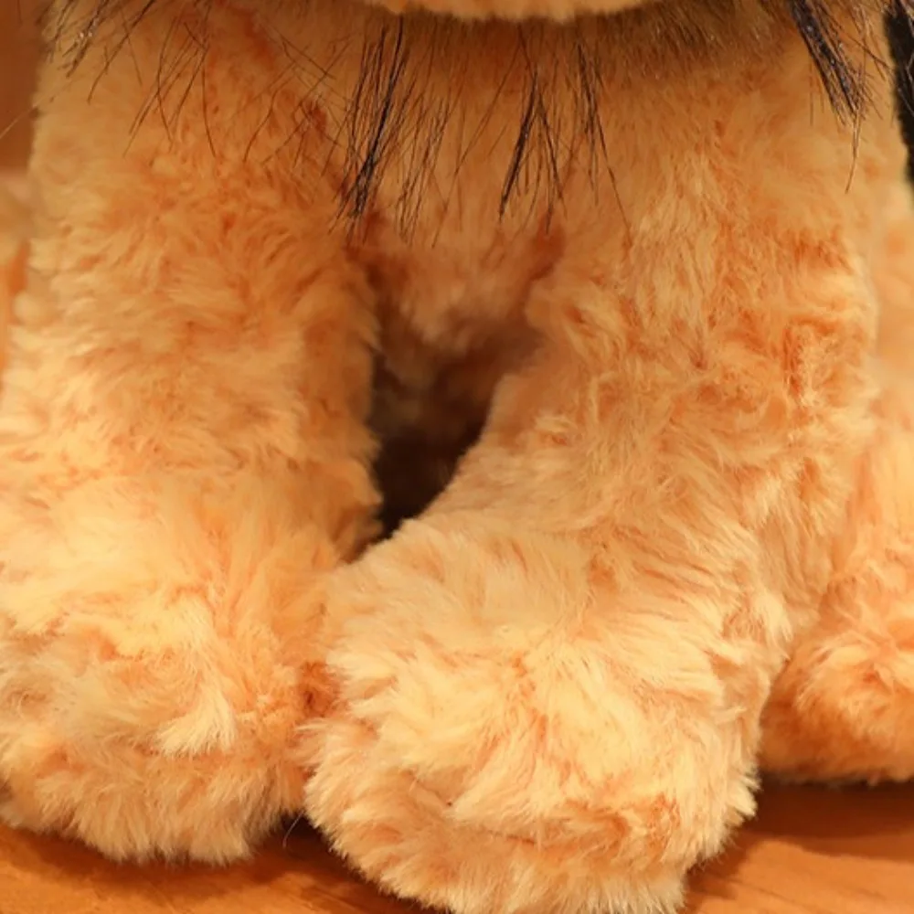 

Cute Forest Lion Cartoon Fluffy Animals Simulation Soft Lion Fluffty Birthday Gift