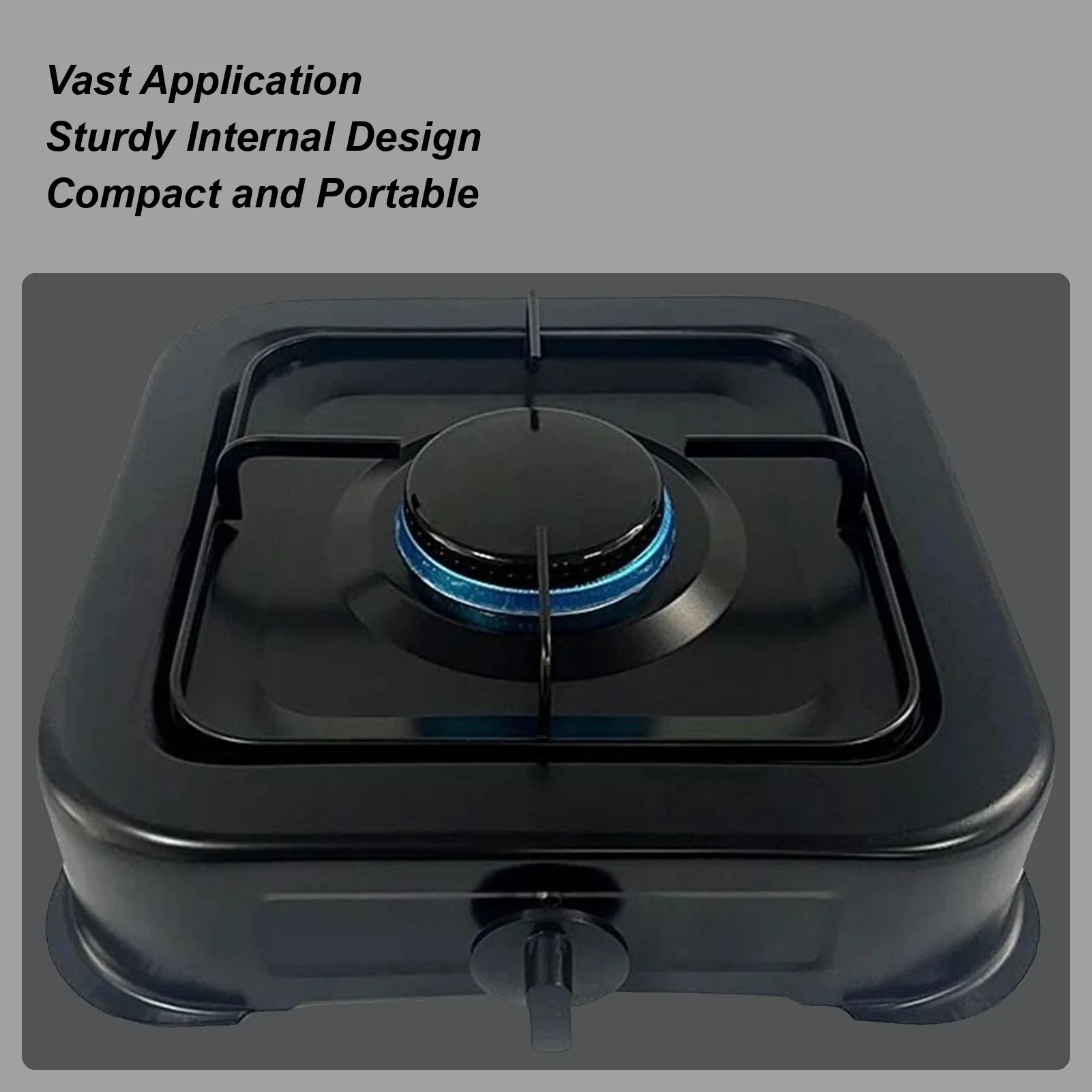 

Portable Camping Stove Single Burner High-Efficiency Outdoor Cooker For Backpacking RV Travel Tent Grilling BBQ Picnic Camp Gear