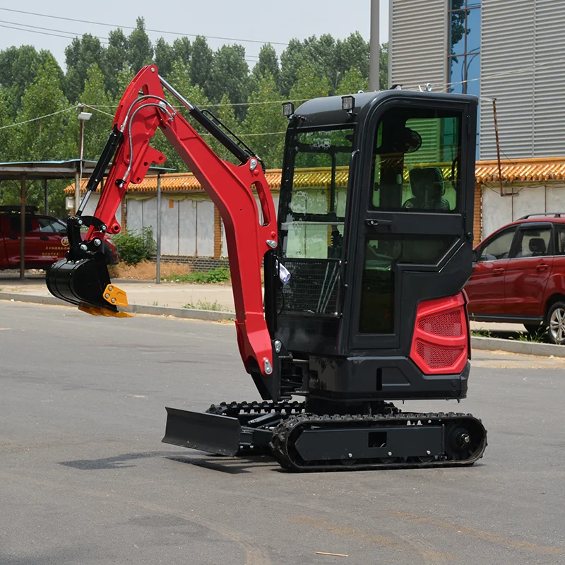 

Customized High Efficiency Micro Excavator Multifunctional Garden Farm 1.5 Ton Mini Excavators Hydraulic Small Digger With Thumb