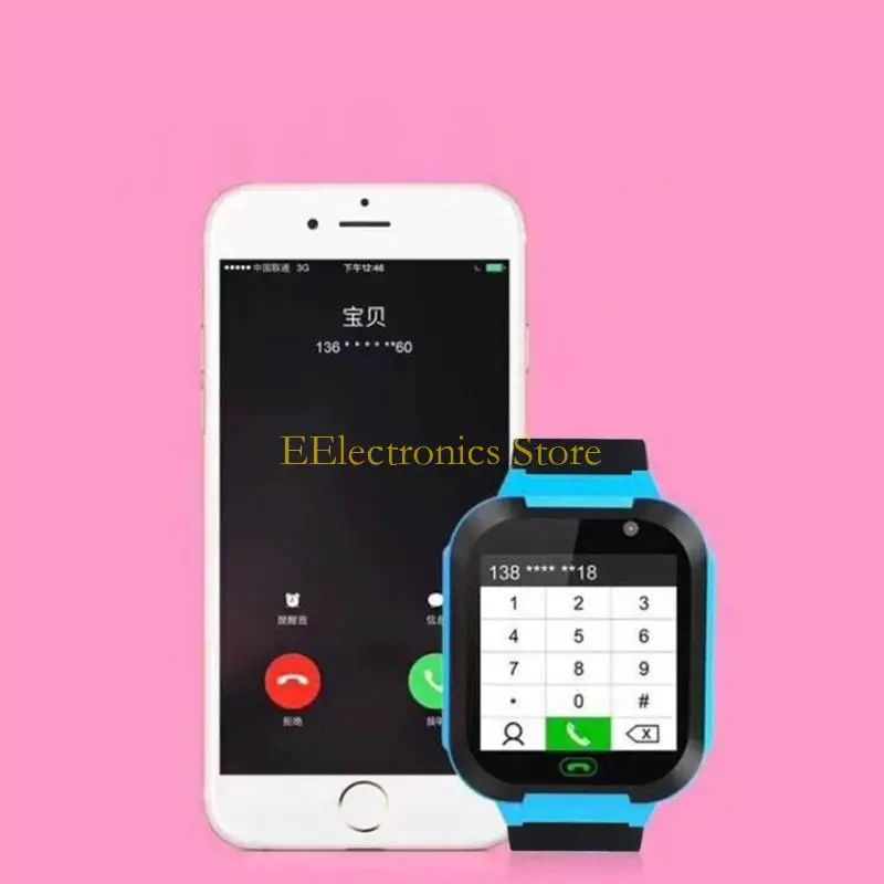 B03C для сенсорного экрана для умных часов, детские GPS-видеозвонки, SOS, водонепроницаемая детская камера, монитор, трекер,