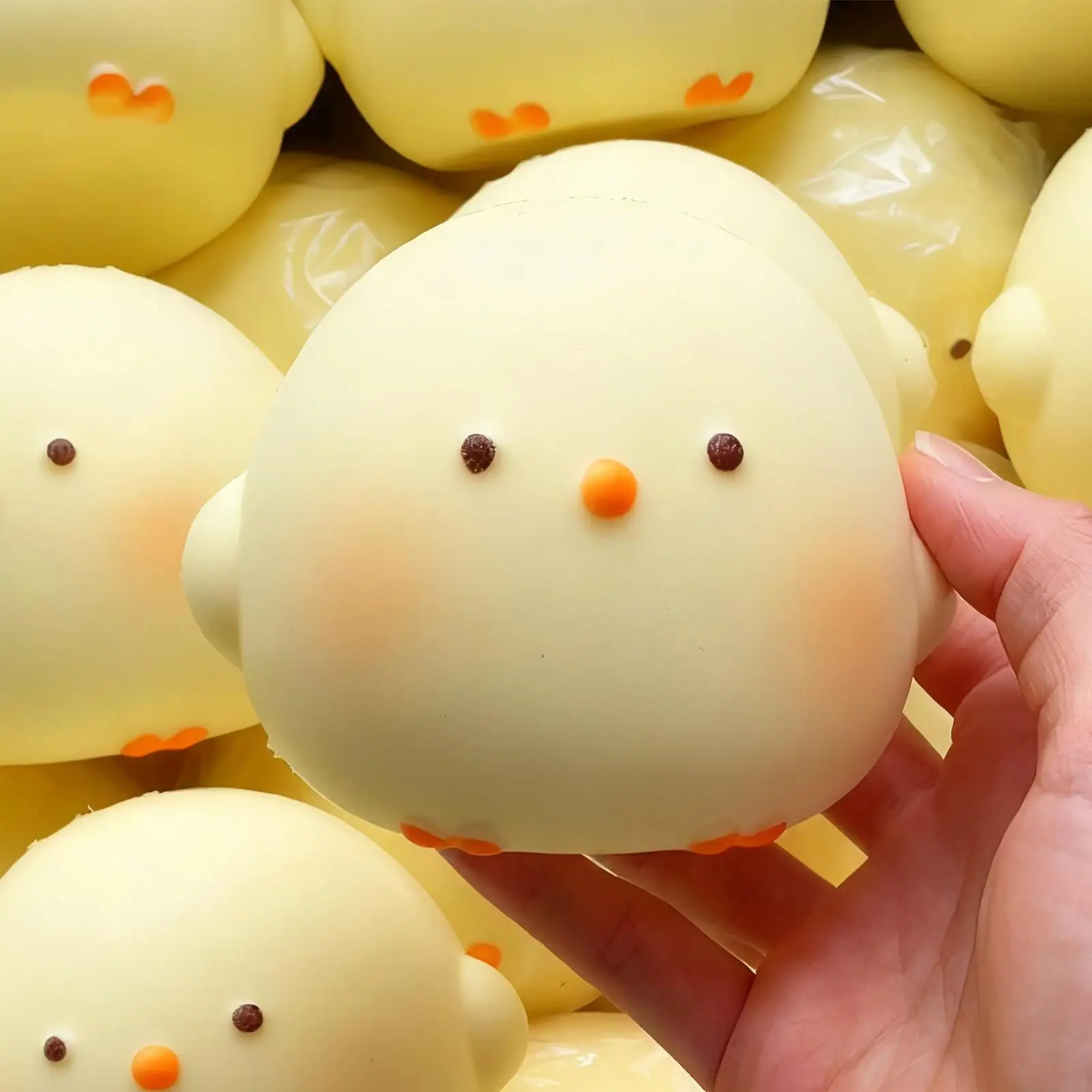 Chicken Squeeze Toy Stress Relief Sensory Fidget Toy for Adults Teens Children Relaxation Calming Home School Office Travel