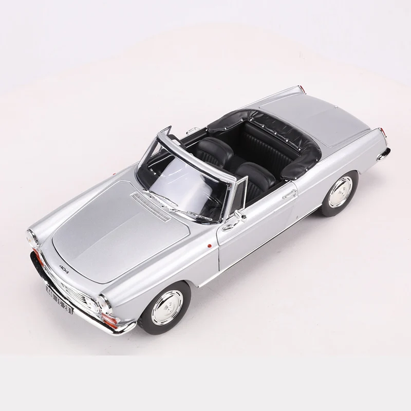 NOREV 1:18 1967 Peugeot 404 Cabriolt Coupe Alloy Model Car #184834 #184835