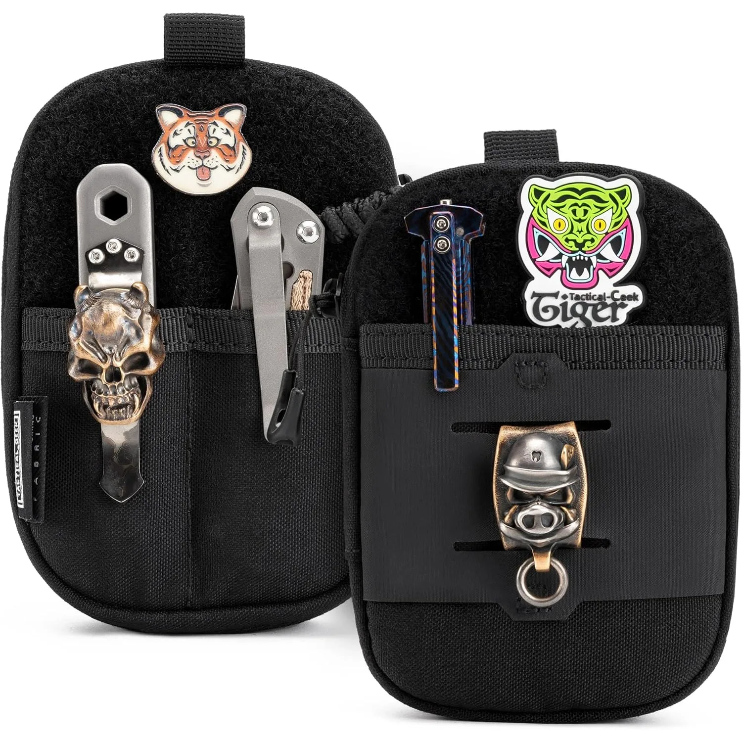 

TACTICAL GEEK Block F Портативная сумка EDC, компактная поясная сумка, органайзер с карманами Molle