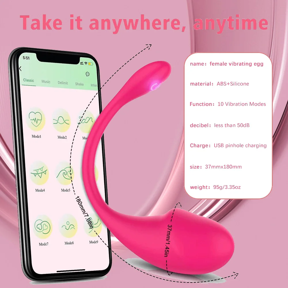 Wireless Bluetooth G Spot Vibrator for Women Dildo APP Remote Control Wear Clit Vibrating Egg Female Panties Sex Toys for Adults - Image 5