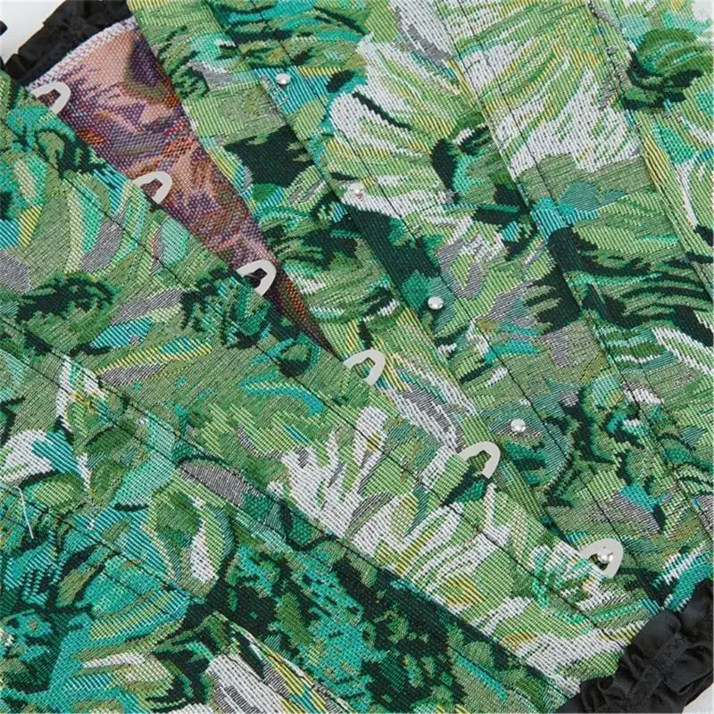 여성을위한 코르셋 탑 허리띠 고딕 양식의 화면 화면 화면