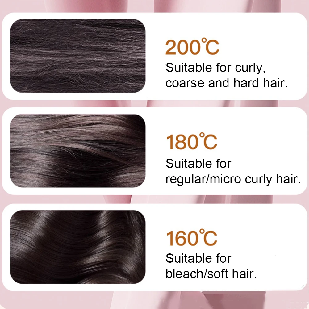 Mini Hair Straightening Comb Wireless Charging Portable Multifunctional Hair Care Not Hurt Hair Styling Comb Hair Straightener