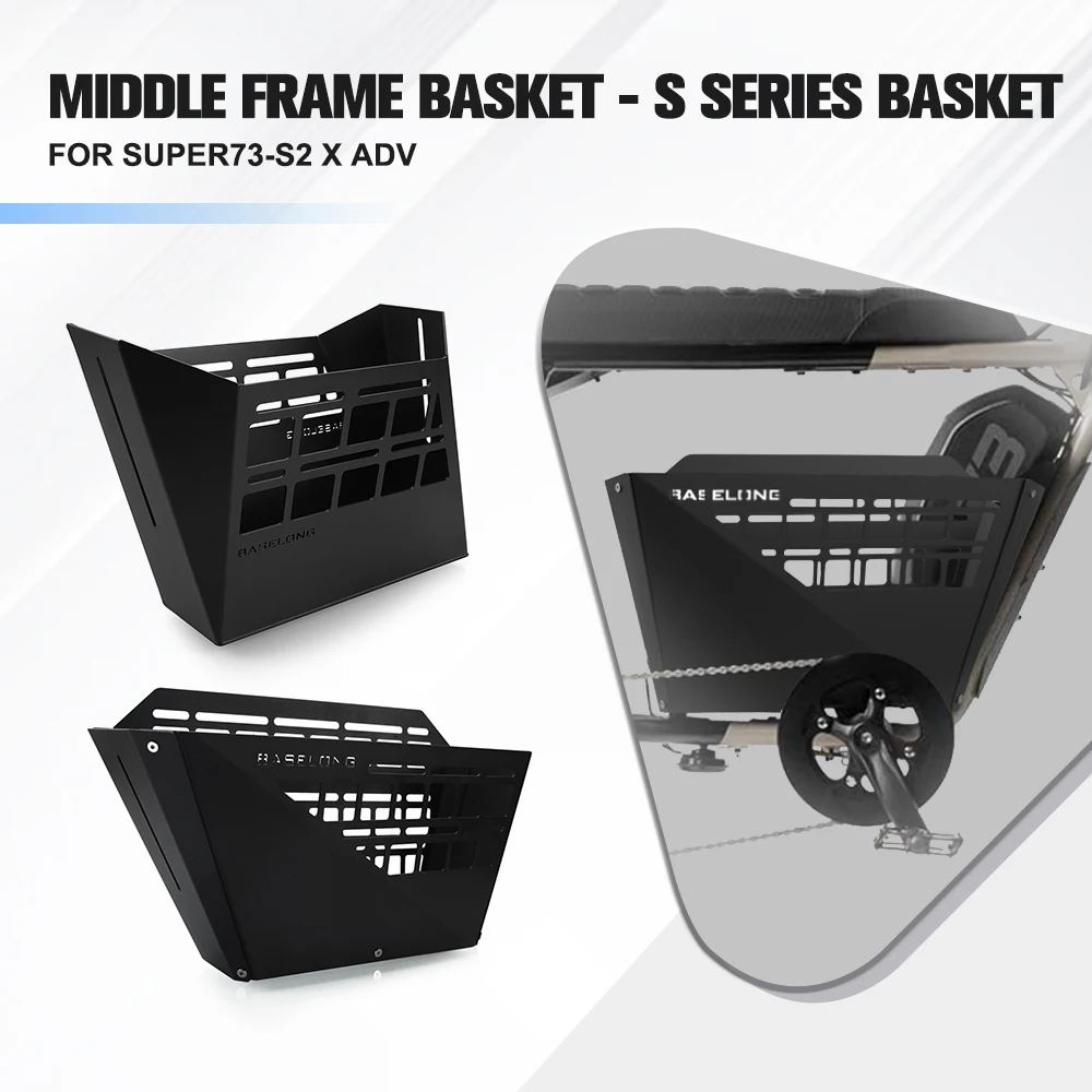 

Basket For Super73-S S2 Super 73 RX Frame Basket - S Series Basket Storage Basket For SUPER73-S2 X Indian 73-S SE 73-S Adventure