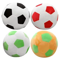 Imitação de bola de futebol boneca infantil, brinquedo de pelúcia recheado, imitação de futebol, presente para educação infantil 20cm