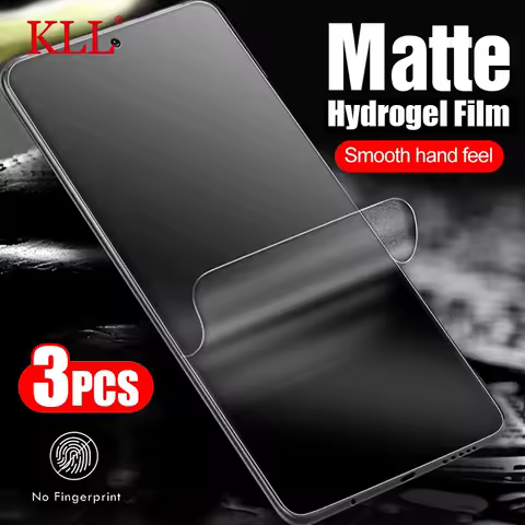 3-1pcs Matte Hydrogel Film for Samsung Galaxy M31S M10 M11 M12 M13 M21 M30 M40 M51 M62 M22 M32 F62 A03 A52S A22 Screen Protector