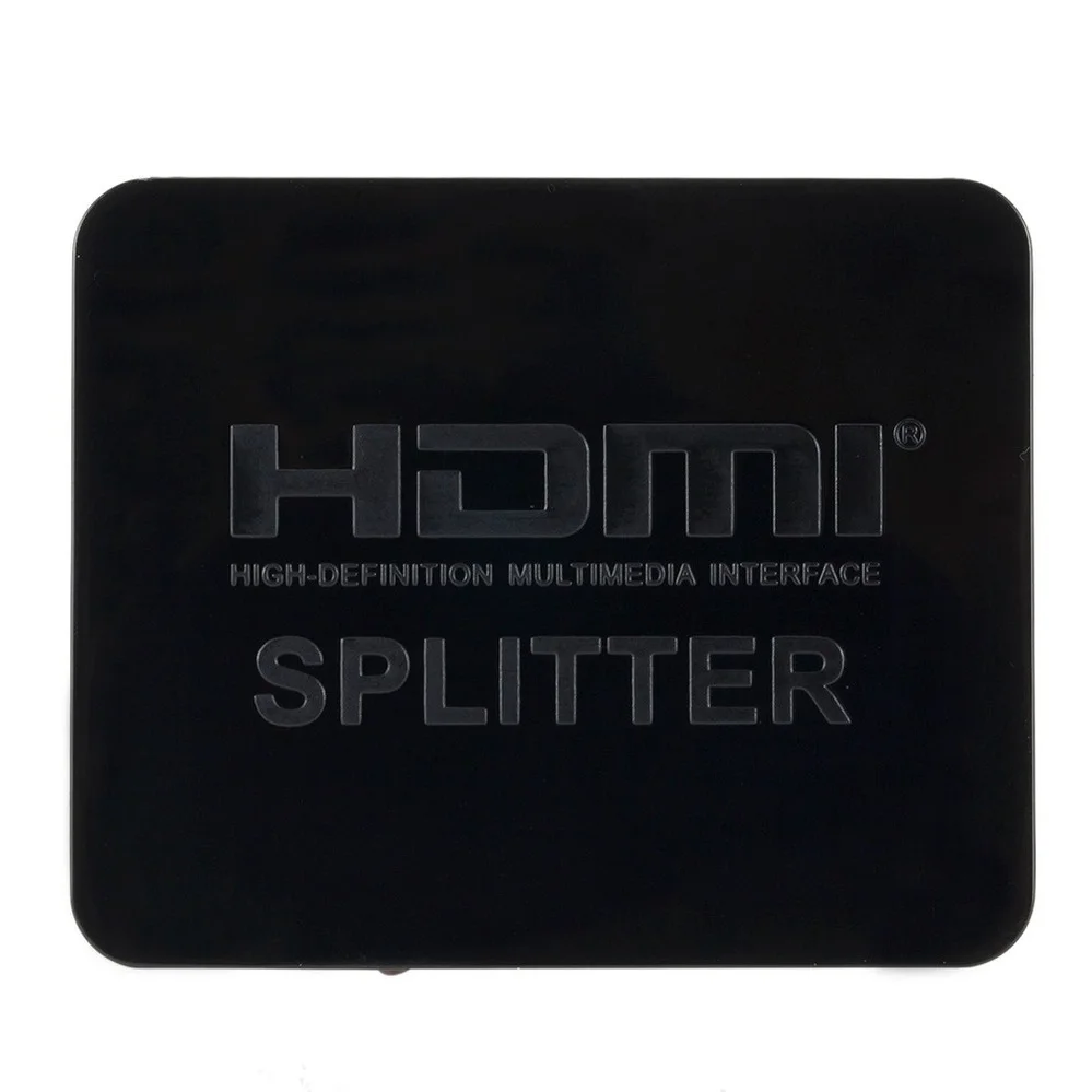 Hdmi-compatible Splitter 1 in 2 out 1080p 4K 1x2 Stripper 3D Splitter Power Signal Amplifier 4K HDMI Splitter For HDTV Xbox PS3