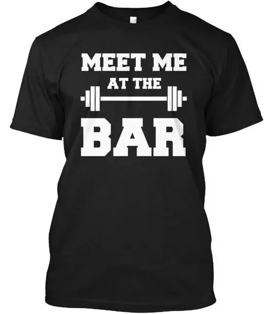 

Футболка Meet Me At The Bar Fitness Gym
