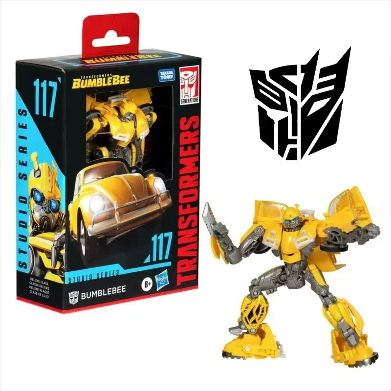 Hasbro Transformers Studio Series: D-Class Ss-117 Bumblebee Boys Birthday Gift New Action Figures Christmas Gift