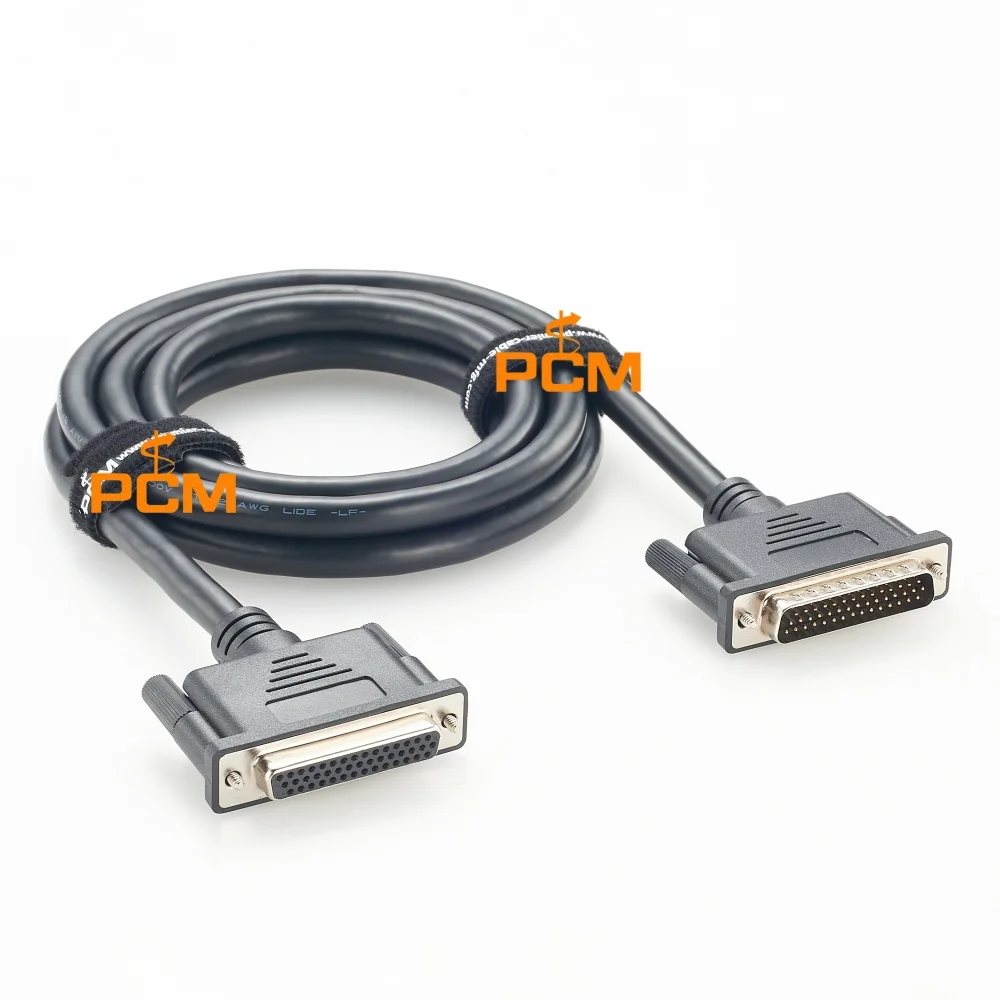 HD44 44-Pin D-Sub Buchse auf Stecker Verlängerungskabel Abgeschirmtes Signalkabel für Industrieautomation I/O-Geräte & SPS-Systeme – Detail 2
