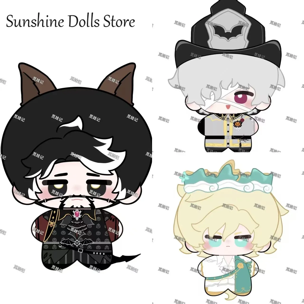 

Anime Frederick Kreiburg Joseph Desaulniers Identity Ⅴ Plush Doll Stuffed Dolls 10CM Pendant Keychain Toys Plushie Xmas Gift